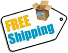 Free shipping to all orders in the continental United States!