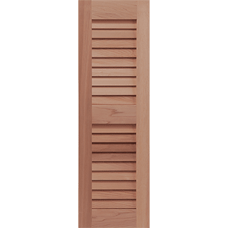 Traditional Louvered Shutter Style
