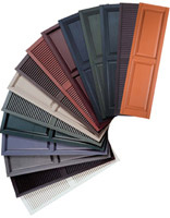 Mastic Window Shutters Color Sample