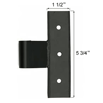 Exterior Shutter Center Hinges