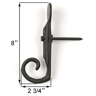 Protruding Rat Tail Holdback Measurements