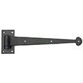 Suffolk Strap Hinge and Pintle for Functional Exterior Shutters