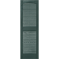 Mid America Louvered Custom Vinyl Exterior Shutters Style L1