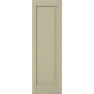 Mid America Raised Panel Custom Vinyl Exterior Shutters Style P1