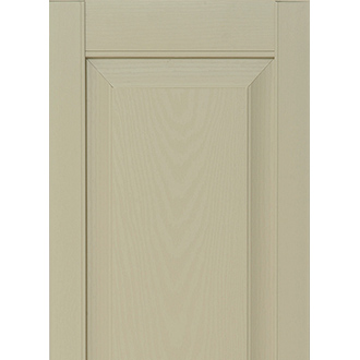 Single Panel Vinyl Shutter Close-up View of Top