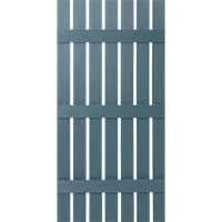 Mid America Spaced Board-N-Batten Custom Vinyl Exterior Shutters Style S7