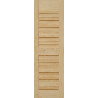 StyleCraft New England Style Louvered Shutters