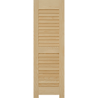 StyleCraft Economy Louvered Wooden Shutters
