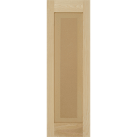 Wooden Raised Panel Shutters by StyleCraft