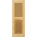 Sample Raised Panel Wooden Shutter - StyleCraft New England Collection